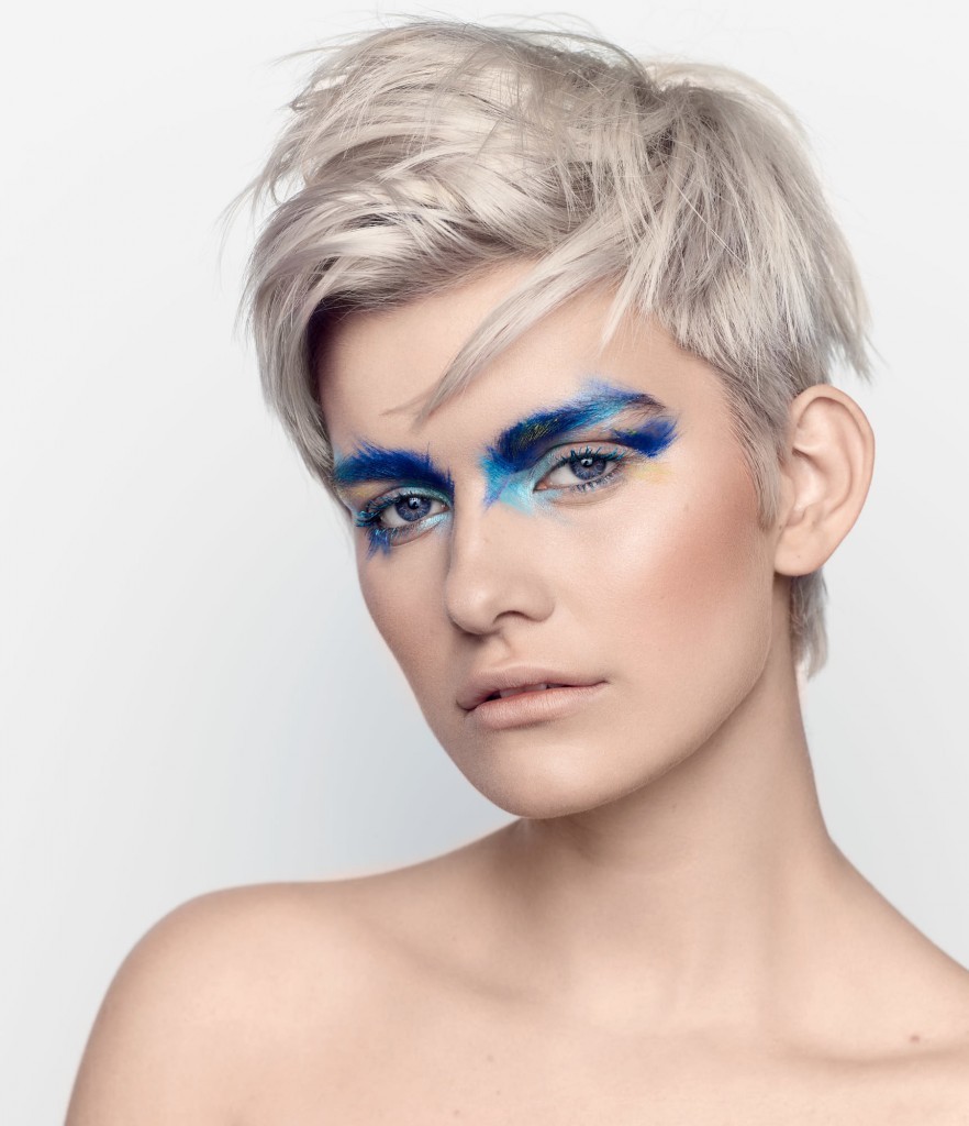 Liv Kristine Tanja Balsgaard make-up beauty portrait close-up model